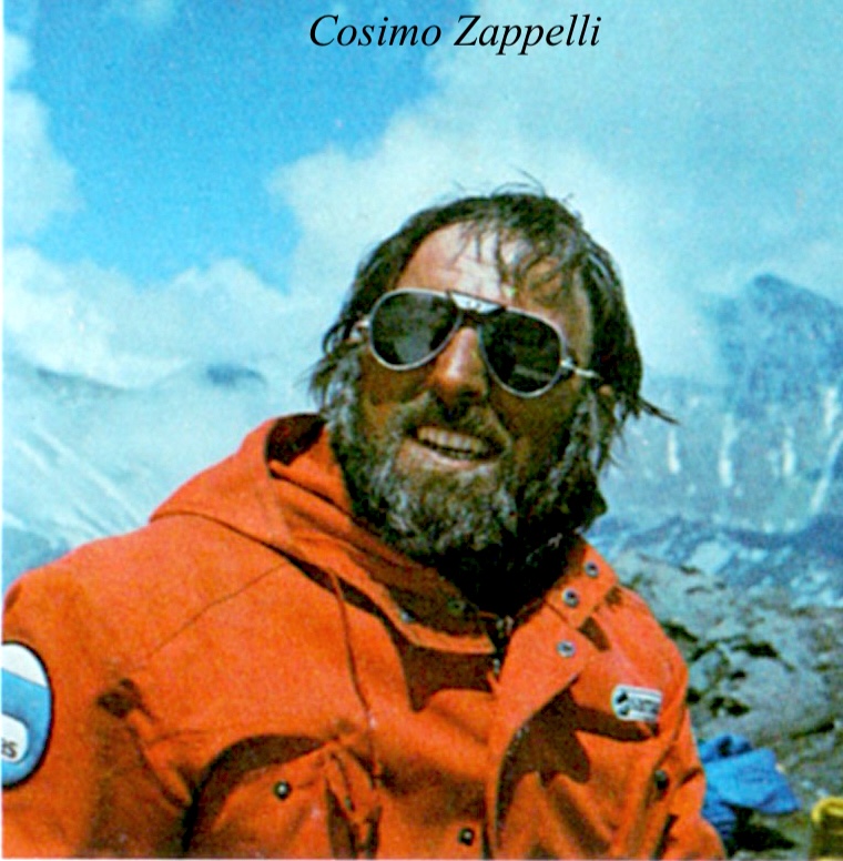 La guida alpina Cosimo Zappelli